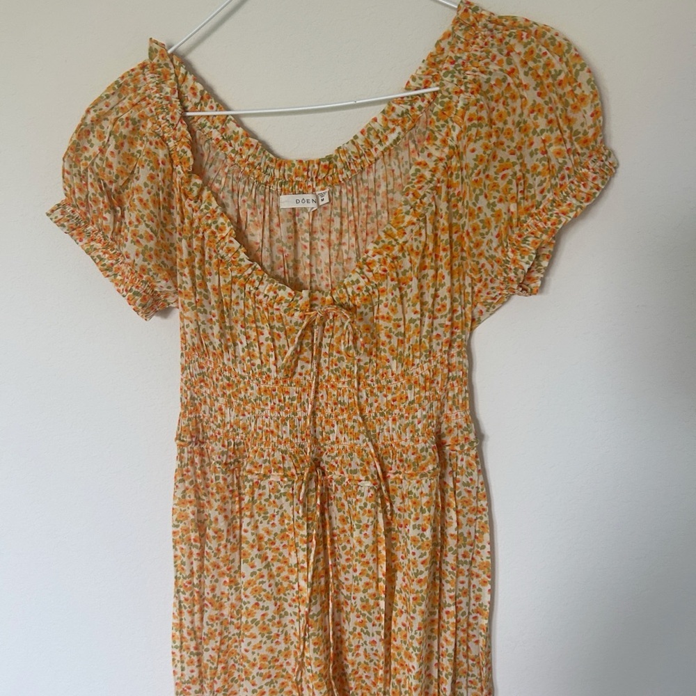 Doen Ashlynn Midi Dress Clementine Daisy Fields - Picture 7 of 9